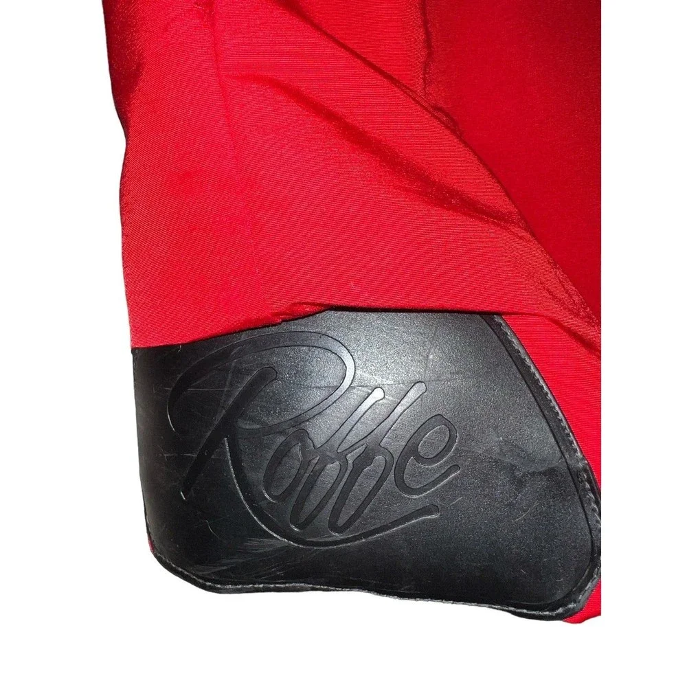 Vtg Roffe Challenge Gore Tex Mens Sz 32 Regular Falcon‎ Ski Pants Red